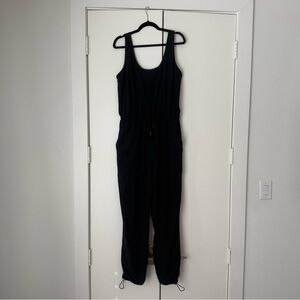 Abercrombie Women's Black Athletic Jumpsuit - Large Tall